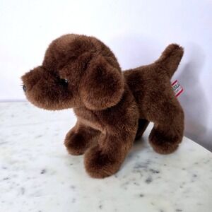 Douglas Sylvia Brown Labrador Dog Plush 9" Choc Puppy Toy Stuffed Animal Small